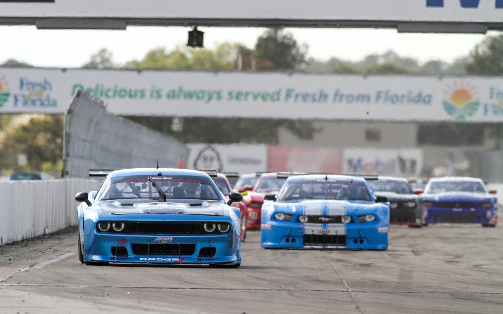  Once more, the race is on